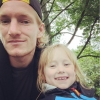 Bild av @hilding88 - Hyfsad nöjd tjej efter Gustavsvik bad, och att nu få åka buss hem!