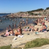 Bild från Fiskebäcks Klippor av @maritmalmbergnord - Hela Göteborg badar i Fiskebäck idag #fiskebäck #fiskebäcksbadet #tidningenväster