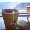 Bild från Fiskebäcks Klippor av @cafesjoboavidbadet - Trots liiite sämre väder ☔️ , så kan jag rekommendera ett gott Thé ifrån @teapigs , #appleandcinnamon , och ni vet väl om att det finns sittplatser inomhus 