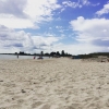 Bild från Sandbybadet av @tosse25 - Inget regn = stranden #semester #mantarvadmanfår #sommarisverige #öland  #solisinne