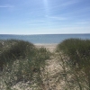 Bild från Sandbybadet av @moaochtingeling - Augusti börjar bra! Inte ett moln på himlen och strålande sol. 