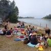 Bild från Utö Gästhamn av @utooptimistiska - Lunchpicnic på stranden 2013
