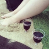 Bild från Klitterhus Strandbar av @steffeniie - Pizza and wine at the beach with  friends. 