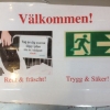Vi påminner både nya & gamla besökare om att läsa på och att följa våra säkerhetsföreskrifter. Välkomna!