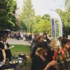 Bild från Malmö Folkets Park av @maritziano - Bästa utsikten ikväll! #vegan #djurensrätt #anamma #malmö