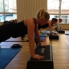 Våra duktiga instruktörer, Olivia, Malin och Victoria laddar för att köra det nya PUMP-passet med er nästa vecka!