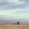 Bild från Seskarö Havsbad av @fmlidman - Mellis på stranden och äntligen sool ☀️
