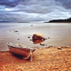 Bild från Seskarö Havsbad av @gstein666 - Boat on the beach