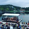 Bild från Rådasjön av @perhlundgren - Alldeles strax dags för #musikpåvattnet med #mölndalskulturskola och #erikgadd