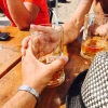 Bild av @fatearl - Öl o sol går hand i hand på livets strand! 
