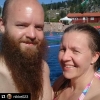 Bild från Lugnet, Falun av @beingelmo - Fem (eller kanske sex) vändor i stora bassängen senare! Trots en långvarig fobi för bassänger (inte vatten utan själva bassängen/botten)! Helt tvärtom vad Armstrong sa 