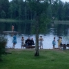 Bild från Playa De La Ryssjön av @helenagerdes - Midnattsbad på midsommarafton!