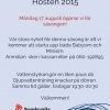 Det närmar sig.. på måndag smäller det!