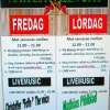 Då var det dax igen!
Skövde Matfestival drar in till helgen och vi hänger med!

Vi har öppet 12 - 03 fredag & Lördag!

Live musik båda dagarna som det skall vara!

TRE rätter under Matfestivalen då vi har smygpremiär på vår BIG MAMAS BURGER 200 eller 400 
