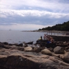 Bild av @alexander1287 - Bra handikappsbad. Stora jävla klippor. Efter en dag här blir man fan handikappad.