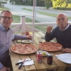 Våra gäster är från Napoli och de har kommit för att smacka våra otroliga goda pizzor