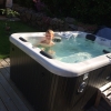 Bild av @fruekvall - Mysigt med morgondopp! #fruekvall  #mosterskille #morgonbadar #familj