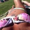 Bild av @karroorrak - How to get a bikini body ? 
1. Put a bikini on your body
2.stop giving a shit about what everyone else think. 
3. Have a nice sunnyday ☀️