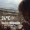 Bild från Kvickbadet av @ceciliacollin - Härligt strandväder blev det.  #höganäs #day #summer #skånelän