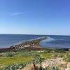 Bild från Höganäs Beach av @elisabethfranciska - Vacker utsikt! Gilleleje i horisonten.