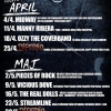 Spelschema för April / Maj på Jackpot Rockbar - Väsbys Live-scen!