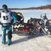 Bild av @veeklund - Isracing på en sjö i Nordmaling, fin dag å jävust fin is, @niclaskallinsvensson