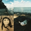 Bild från Knäbäckshusen av @ensamvarginna - #österlen #sommar #havet #sand #ensammapåstranden