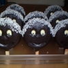Goa gubbar på Kondis :)
Chokladdoppad hallonmuffins på pinne.
Fler färger o smaker kommer...