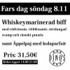 Ni glömmer väl inte bort farsan på söndag? Kom ihåg att boka bord i tid - det brukar bli fullt. Tel: 13939.