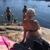 Bild från Hällsviksbadet av @dibaretta - Nice family day at the beach