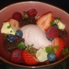 Ny vecka & solen skiner!
Ni har väl inte missat våran grymma rabarberdessert?

Vi kör uteservering från kl 12!