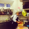 Idag fyller Madame Chef år och det firar vi med ballonger, tårta och partyhattar! Grattis Annika! 