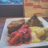 Många är ni som efterfrågat att vi publicerar veckans planerade dagens. Under lunch (11-14) erbjuder vi en peruansk husman, en ceviche och en rätt från vår stående meny. Här är veckans husman:

Måndag: Peruansk lasagne
Tisdag: Stekt fisk med sauterade grö