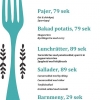 Hoppas ni haft en underbar helg och tar nya tag inför kommande vecka! Här är vår lunchmeny som serveras 11:30-14:30. Glöm inte att cafédelen redan är öppen för en god kaffe eller kaka att avnjuta. Fin måndag allihopa <3