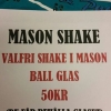 Vi kommer även köra specialpris på våran populära mason shake