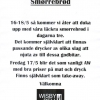 Smörrebröd på gång igen. Torsdag till lördag nästa vecka. 
Men de e´vel deijlig ! Välkomna!