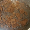 Ice coffee in the making! Due to public demand we'll continue serving ice coffee all year! First we grind the coffee beans, put them in water and store them in a beautiful coffee to water ratio for 12 hours. Then we cold press it in the morning. Cold pres