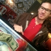 After discussing how rare the 2-dollar bills are, Josh(ua? sorry man) showed us who's the man. We're talking of course about Jay-Z. Give our regards to Philly!