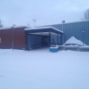 ...och för er alla runt om i vårt avlånga Sverige. Så här ser det ut utanför simhallen i Pajala. Lite mer snö än i somras. Så nu hittar ni hit under julledigheten. 
PS min spark och Pekkas bil även med på bilden DS