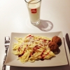 Nu välkomnar vi en ny rätt till alla hungriga! Spagettiglass!  #rossoorebro #illy