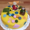 Stort grattis nellie!! #pippilångstrump#birthdaycake#pastry#prinsesstårta#barnkalas#möllanscafe