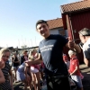 Glasskopare och domare Anton är redo