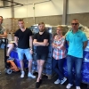 6 pall catering med mat för 2000 pers packad för transport till Stockholm.
Tack för hjälpen Johan i Hallen.