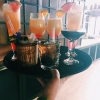 Tiki drinks and deep house, it's happening amigos! #afterbeach #tikidrinks