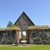 Selångers kyrkoruin 28 juni 2015