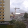 Bild från Sandviksgatan av @oliviacom - Det har förändrat utsikt från mitt köksfönstret :( kontorhus , telia ska ditt , det behövs bostäder till folk ? Cambio la vista de mi ventana de la cocina , construllen un edificio de oficinas , y lo que se necesita