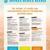 Nästa vecka inviger vi #södrastrand. Vi har ett fullspäckat schema med massor av aktiviteter! Prova på ett pass med CrossFit Holistic, kom och titta på när Luleå Hockey kör ett försäsongspass, eller varför inte testa på att paddla kanot med Luleå Kanotklu