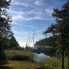 Bild från Café Notholmen av @cafenotholmen - Idag vaknade våra hamn och Fiskarbostadsgäster till en fantastisk dag, med dimma till en början som slutade med solsken! #cafenotholmen #cafe #hamn #fiskarbostaden #sommar #sol #vindstilla #dimma #vackermorgon 