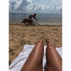 Bild från Gottbols Badplats av @vanjapaulsson - Solar hotdogsen medan Dodas och husse plaskar 