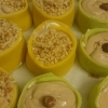 Nyhet, masarinbotten nougat,  runt om marsipan